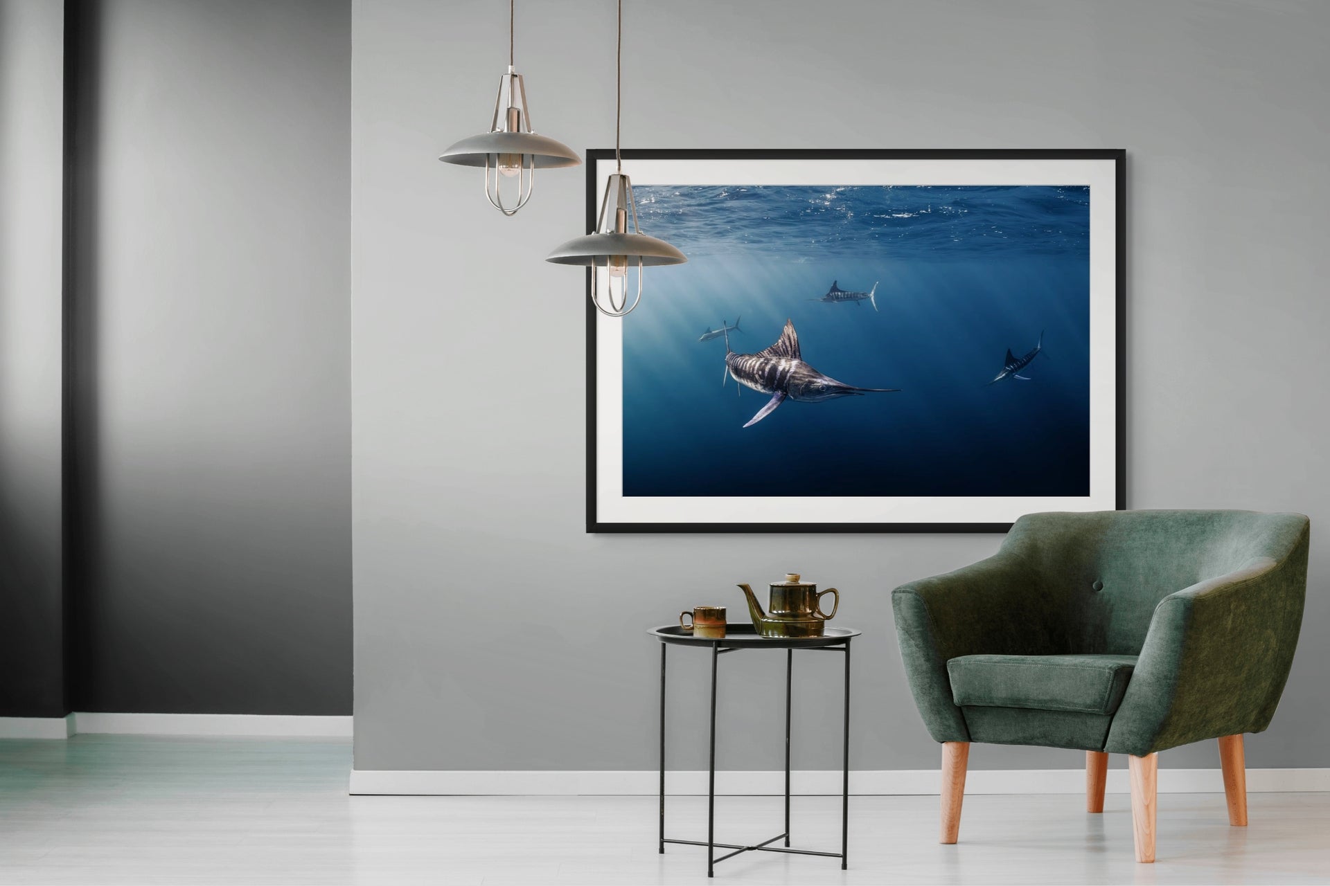 Marlin Meeting - Photo Print